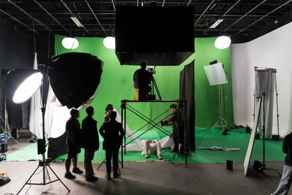 commercial video production behind the scenes