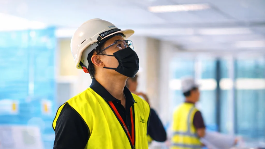 construction worker video