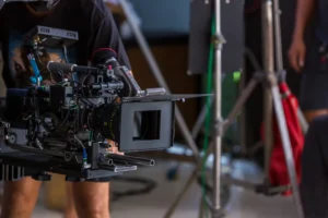 Commercial film production on location in Jakarta Indonesia