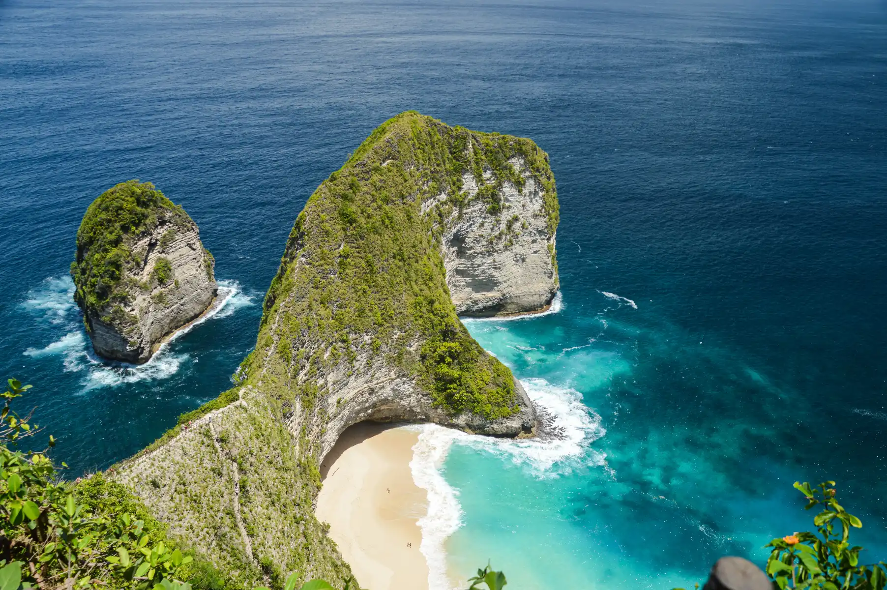 Bali landscape and urban surroundings