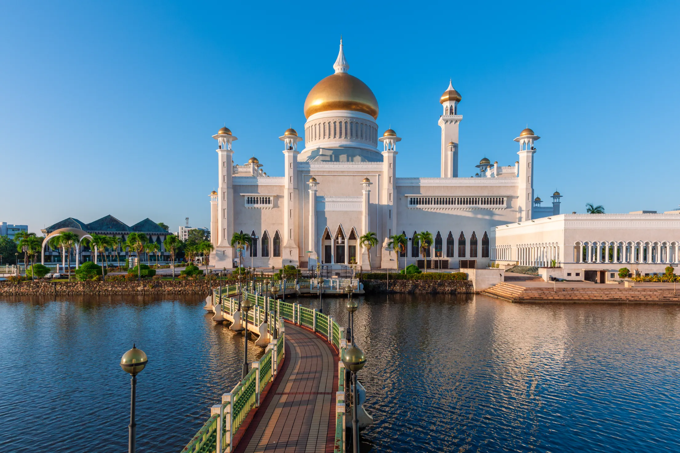 Bandar Seri Begawan cityscape and urban center