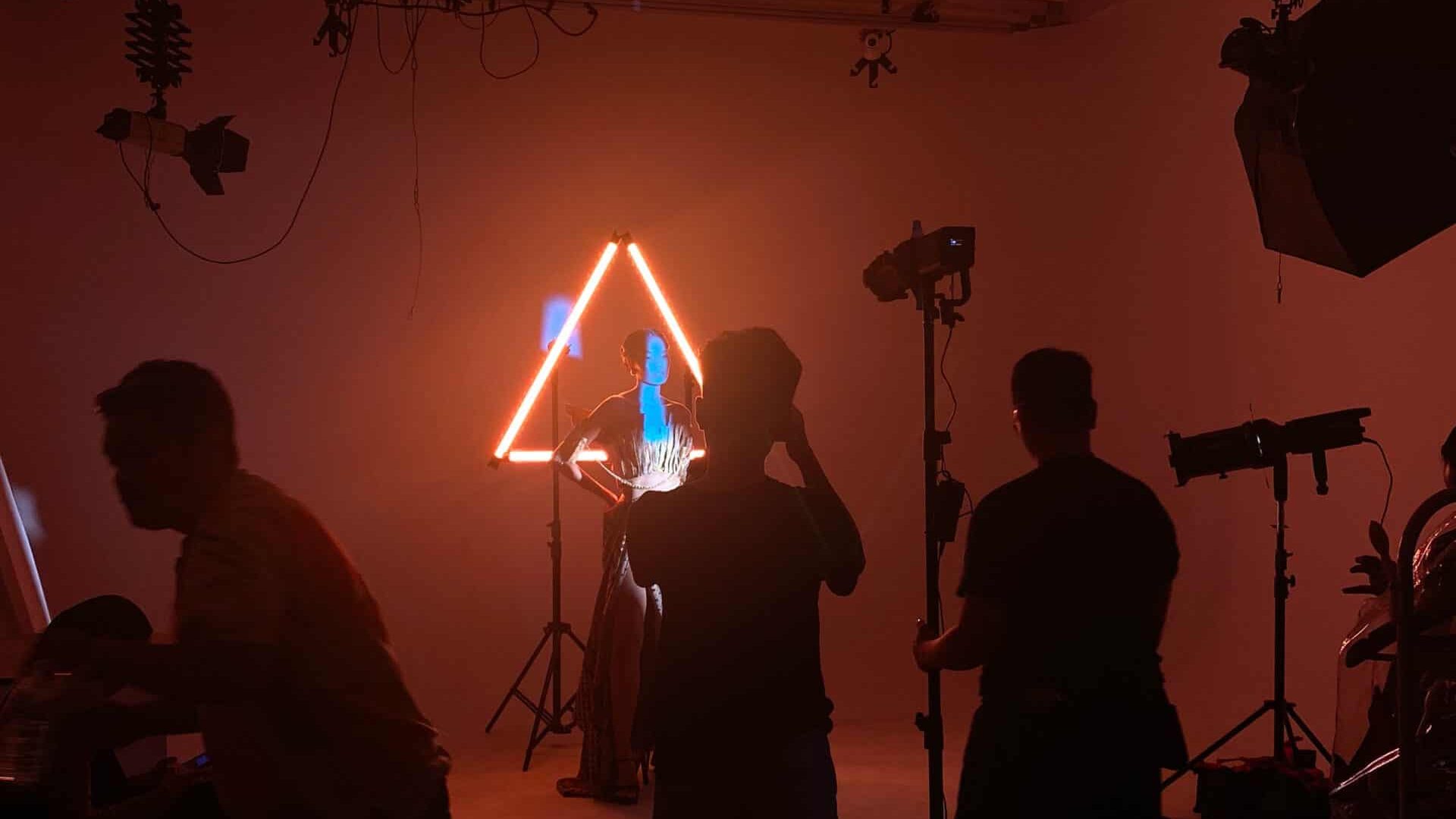photoshoot behind the scenes